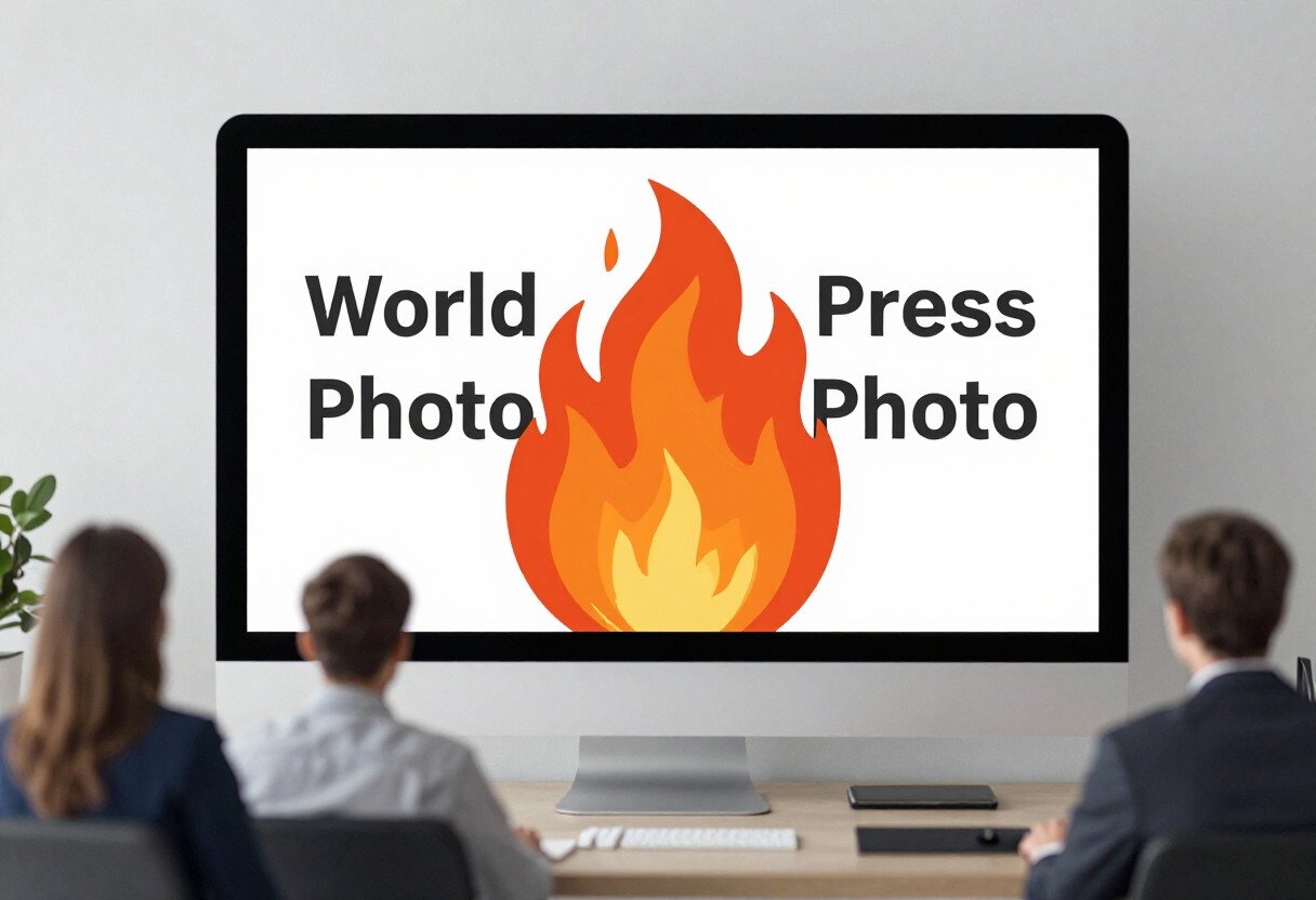 World Press Photo 2026: Fires, war and migration mark celebrated award - Euronews.com